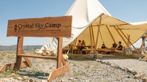 Washington's New Glampground Getaway, Crystal Sky Camp, Is Truly One Of A Kind
