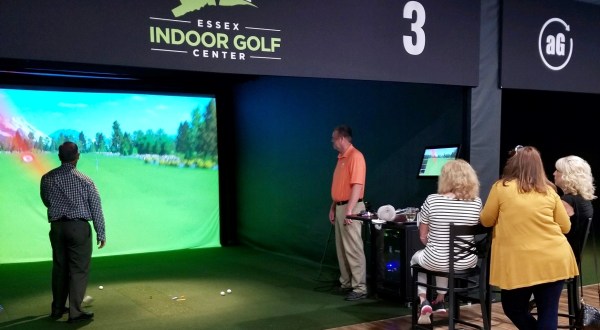 There’s A PGA-Approved Virtual Golf Center Where You Can Play Courses From All Over The World Without Leaving Connecticut