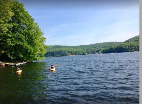 The Best Kayaking Lake In Connecticut Is One You May Never Have Heard Of