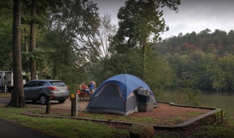 Oklahoma's Best Kept Camping Secret Is This Waterfront Spot With More Than 390 Glorious Campsites