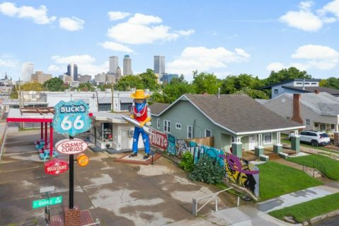 Airbnb's Buck Atom's Crash Pad Is One Of The Quirkiest Roadside Attractions In Oklahoma