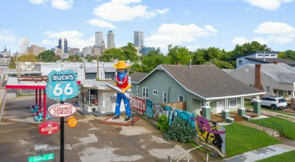 Airbnb’s Buck Atom’s Crash Pad Is One Of The Quirkiest Roadside Attractions In Oklahoma