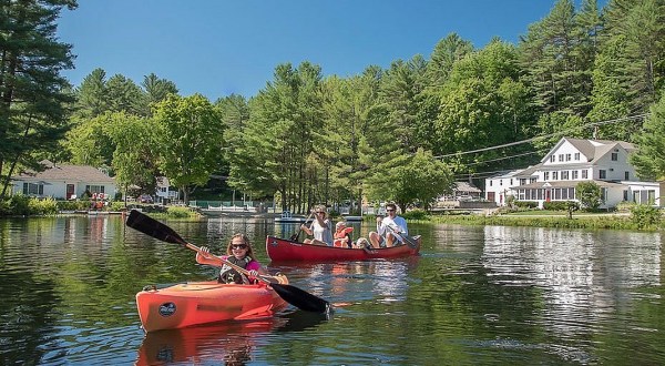 The Best Kayaking Lake In New Hampshire Is One You May Never Have Heard Of