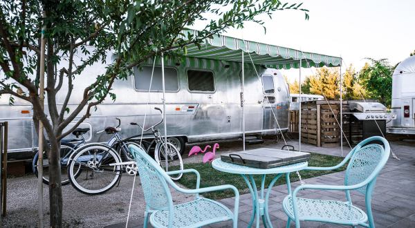 Arizona’s New Glampground Getaway, The Cozy Peach, Is Truly One Of A Kind