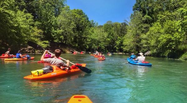 The Best Kayaking Creek In Alabama Is One You May Never Have Heard Of