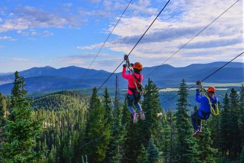 Explore Moreno Valley High Above The Mountains On This Heart-Racing Zipline Tour In New Mexico