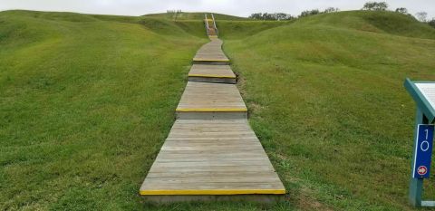 You Can Walk Through A World Heritage Site At Poverty Point In Louisiana