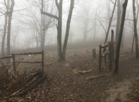 The Story Behind This Ghost Town Cemetery In Arkansas Will Chill You To The Bone