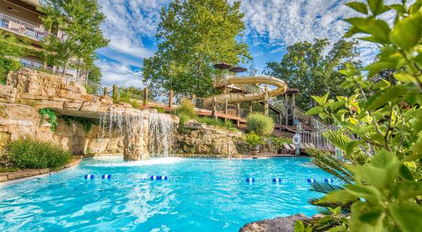 Cool Off Under A Waterfall At This Missouri Hotel