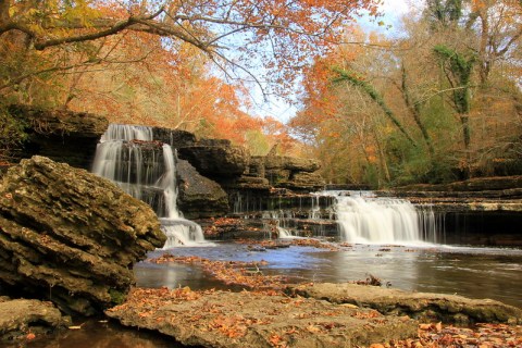 Some Of The Best Fall Colors In Tennessee Can Be Found At The Old Stone Fort State Archaeological Park