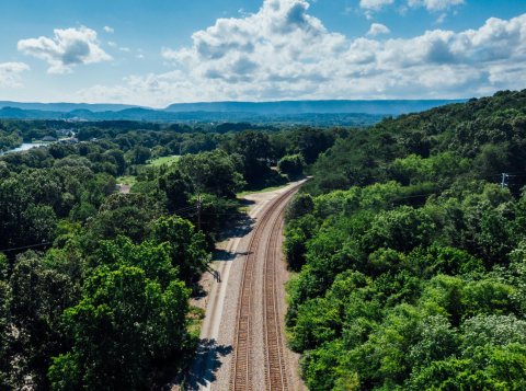 Ride The Amtrak Through Virginia's Stunning Roanoke Valley For Just $11