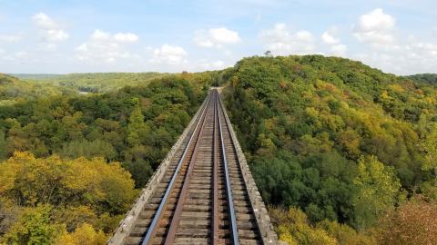 The Pumpkin Express Train Ride In Iowa Is Scenic And Fun For The Whole Family