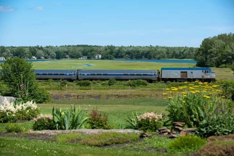 Ride The Amtrak From Maine's Midcoast Through The Southern Coast For Just $14