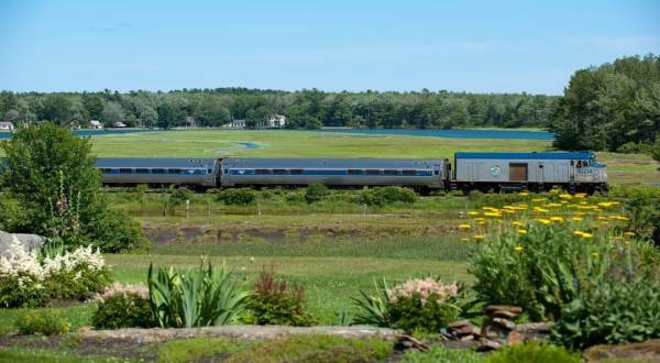 Ride The Amtrak From Maine’s Midcoast Through The Southern Coast For Just $14