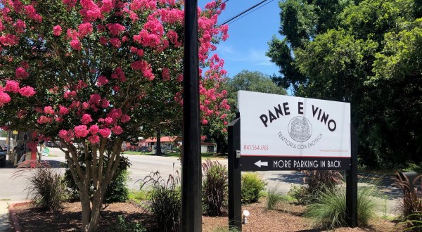 Take A Drive Out To The Country For Authentic Italian Cuisine At Pane E Vino In South Carolina