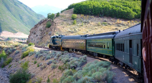 Climb Aboard A Gorgeous Historic Train And Take A Ride Back Through History In Utah