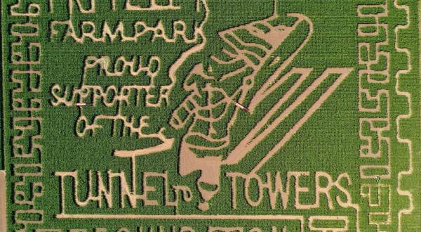 The Corn Maze At Fritzler Farm Park In Colorado Is Paying Homage To September 11th In The Most Amazing Way