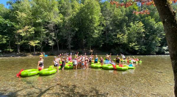 Float Through The Mountains Of East Tennessee With A Tubing Trip From Tube River Rage