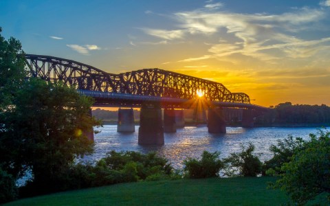 At Nearly One Mile Long, The Big River Crossing In Arkansas Is The Longest Pedestrian Bridge Across The Mississippi