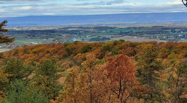 Sensational Views Await All Year Around On The Ridge Overlook Trail In Pennsylvania