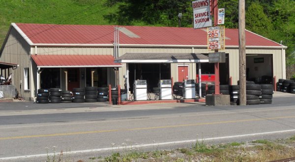 Family Owned Since 1922, Brown’s Is One Of The Last Full Service Gas Stations In West Virginia