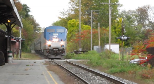Ride The Amtrak Through Vermont’s Foliage For Just $16