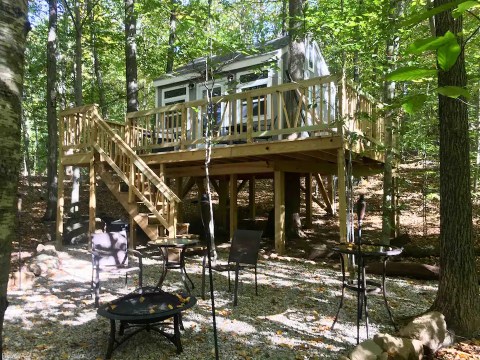 This Treehouse In Connecticut Will Give You An Unforgettable Experience