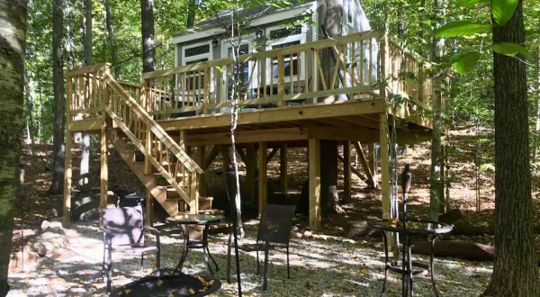 This Treehouse In Connecticut Will Give You An Unforgettable Experience