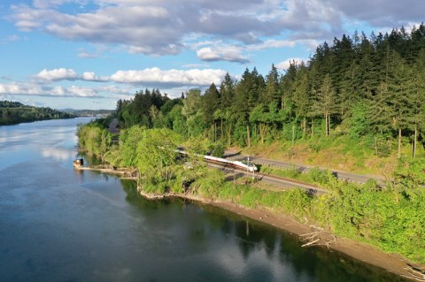 Ride The Amtrak Through Oregon's Cascades For Just $29