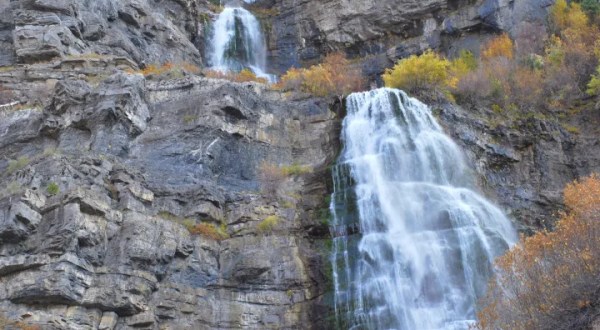 See The Tallest Waterfall In Utah At Provo Canyon