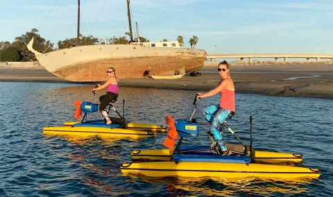 Take A Calming Ride Around The Bay On A Hydrobike For A Memorable Day In Southern California