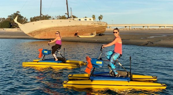Take A Calming Ride Around The Bay On A Hydrobike For A Memorable Day In Southern California