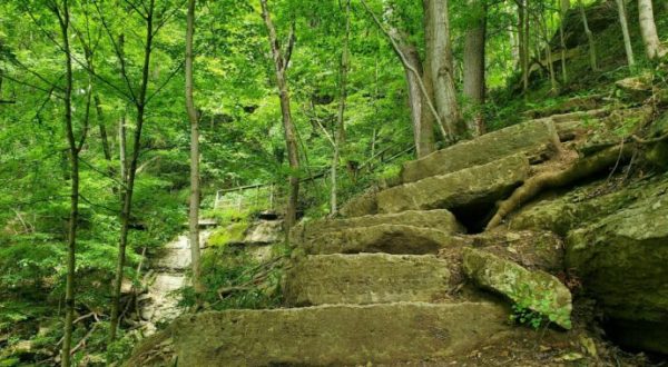 You Have Until The End Of October To Conquer Indiana’s Tunnel Falls Trail