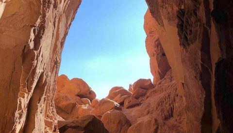 Goblin's Lair Trail Is A Hike In Utah That Leads To A Secret Canyon