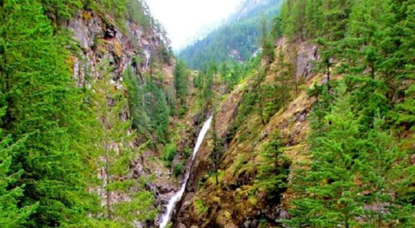 See The Tallest Waterfall In Washington At North Cascades National Park