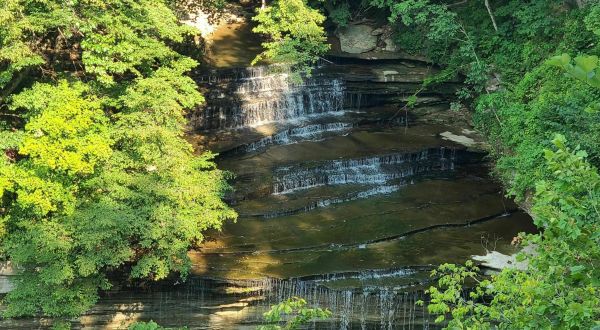 Little Clifty Falls Is A Beginner-Friendly Waterfall Trail In Indiana That’s Great For A Family Hike