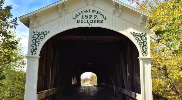 Here Are 7 Of The Most Beautiful Indiana Covered Bridges To Explore This Fall