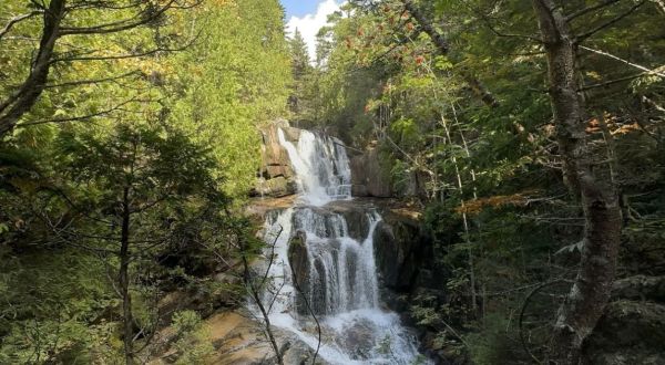 See The Tallest Waterfall In Maine At Baxter State Park