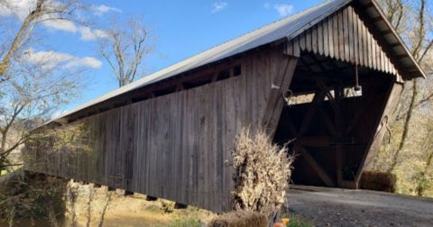 Here Are 7 Of The Most Beautiful Kentucky Covered Bridges To Explore This Fall