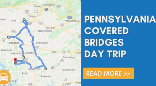 This Day Trip Takes You To 5 Of Pennsylvania’s Covered Bridges And It’s Perfect For A Scenic Drive