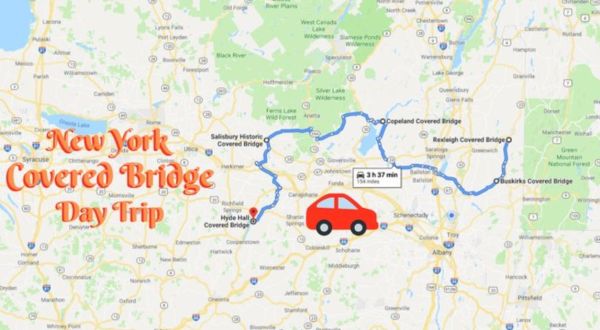 This Day Trip Takes You To 5 Of New York’s Covered Bridges And It’s Wonderful For A Scenic Drive