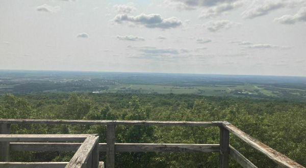 Hike A Wild Trail To A Tower With An Epic View Of Southern Wisconsin’s Hills And Valleys