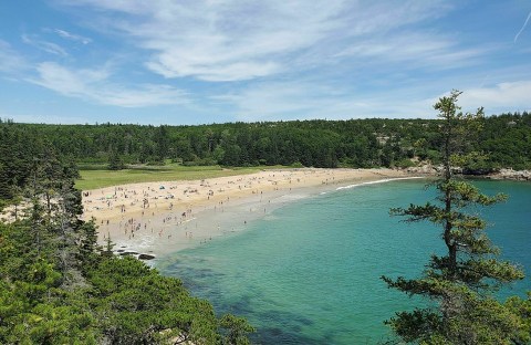 The Thunder Hole to Sand Beach Loop In Maine Takes You From The Rocky Coast To The Sandy Beach And Back
