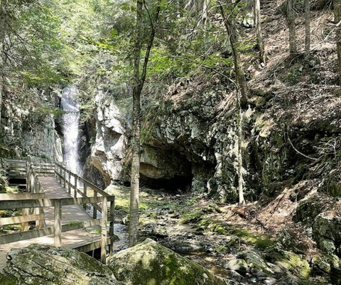 This Trail Leading To 5 Different Waterfalls In New Hampshire Is Often Called The Little Yosemite Of The East