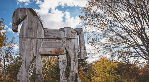 This Quarter-Mile Universally Accessible Trail In Maine Is Lined With Sculptures