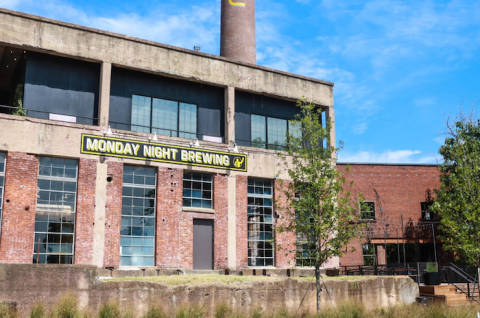 Grab A Cold Drink In An Abandoned Factory At Monday Night Brewing In Tennessee