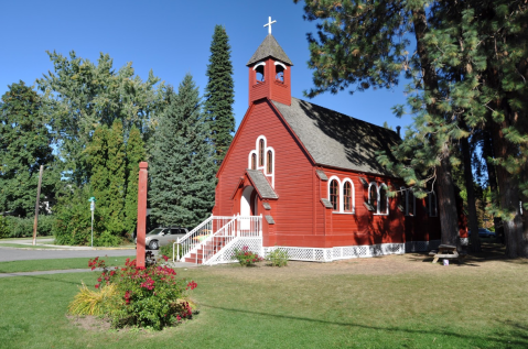 Seek Out This Historic Church Hiding In North Idaho For A Magical Little Outing