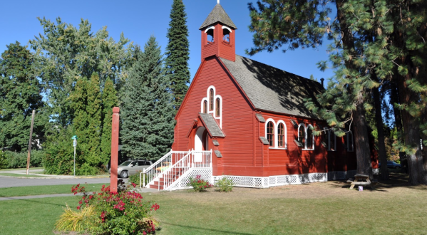 Seek Out This Historic Church Hiding In North Idaho For A Magical Little Outing