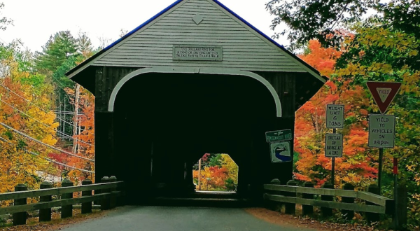 One Of The Most Haunted Bridges In New Hampshire, The Blair Bridge Has Been Around Since 1829