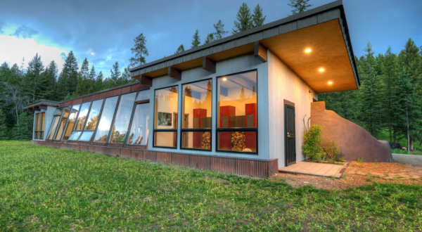Enjoy A Sustainable Staycation At The Earthship In Montana